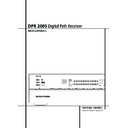 dpr 2005 (serv.man12) user guide / operation manual