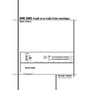 dpr 2005 (serv.man6) user guide / operation manual