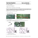 Harman Kardon DVD 15 Technical Bulletin