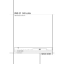 dvd 27 (serv.man9) user guide / operation manual