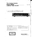 Harman Kardon HD 100 (serv.man2) Service Manual