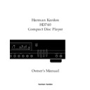 Harman Kardon HD 740 (serv.man4) User Guide / Operation Manual