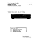 Harman Kardon HD 7450 Service Manual