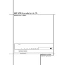 hd 970 (serv.man18) user guide / operation manual