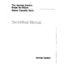 Harman Kardon HK 400XM Service Manual
