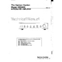 Harman Kardon HK 6200 Service Manual