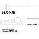 Harman Kardon HK 630 Service Manual