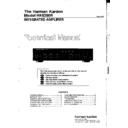 Harman Kardon HK 6350R Service Manual