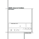 hk 670 (serv.man11) user guide / operation manual