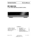 Harman Kardon HK 980 (serv.man5) Service Manual
