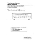 Harman Kardon HK 990VXI Service Manual