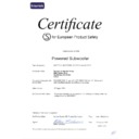 Harman Kardon HKTS 11 (serv.man14) EMC - CB Certificate