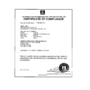 Harman Kardon MAS 100-110 EMC - CB Certificate