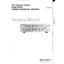 Harman Kardon PM 655 Service Manual