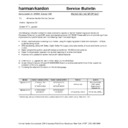 Harman Kardon SIGNATURE 2.0 (serv.man5) Technical Bulletin