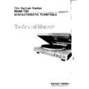 Harman Kardon T 20 Service Manual