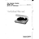 Harman Kardon T 40 Service Manual