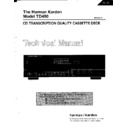 Harman Kardon TD 450 (serv.man2) Service Manual