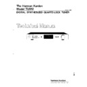 Harman Kardon TU 912 Service Manual