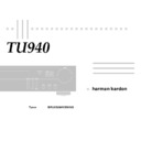 tu 940 (serv.man11) user guide / operation manual