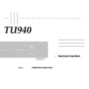 Harman Kardon TU 940 (serv.man3) User Guide / Operation Manual