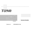 Harman Kardon TU 940 (serv.man8) User Guide / Operation Manual