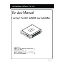 hk ca280 service manual