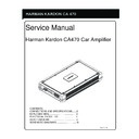 Harman Kardon HK CA470 Service Manual