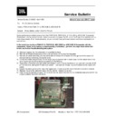 JBL ARC SUB 8 Technical Bulletin