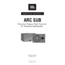 JBL ARC SUB (serv.man2) Service Manual
