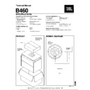 JBL B 460 Service Manual