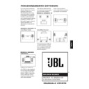 JBL BALBOA CENTER (serv.man10) User Guide / Operation Manual