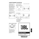 JBL BALBOA CENTER (serv.man3) User Guide / Operation Manual