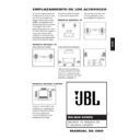 JBL BALBOA CENTER (serv.man5) User Guide / Operation Manual