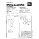 JBL BASSWAVE (serv.man2) Service Manual