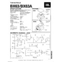 JBL BX 63A Service Manual