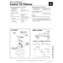 JBL CONTROL 1Xtreme (serv.man2) Service Manual