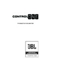 JBL CONTROL ONE (serv.man7) User Guide / Operation Manual