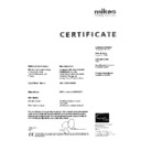 JBL CS460 (serv.man3) EMC - CB Certificate