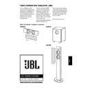 JBL CSC55 User Guide / Operation Manual