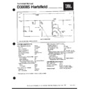 JBL D30085 HARTSFIELD Service Manual