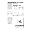 JBL E 100 (serv.man6) User Guide / Operation Manual