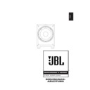 JBL E 250P (serv.man11) User Guide / Operation Manual