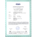 emc - cb certificate (serv.man11) emc - cb certificate