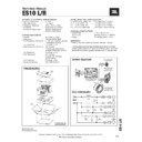 JBL ES10 Service Manual