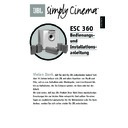 esc 360 (serv.man3) user guide / operation manual