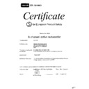 JBL ESC Xcite EMC - CB Certificate