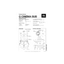 g cinema sub service manual