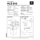 JBL HLS 610 (serv.man5) Service Manual