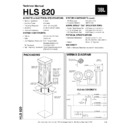 JBL HLS 820 (serv.man5) Service Manual